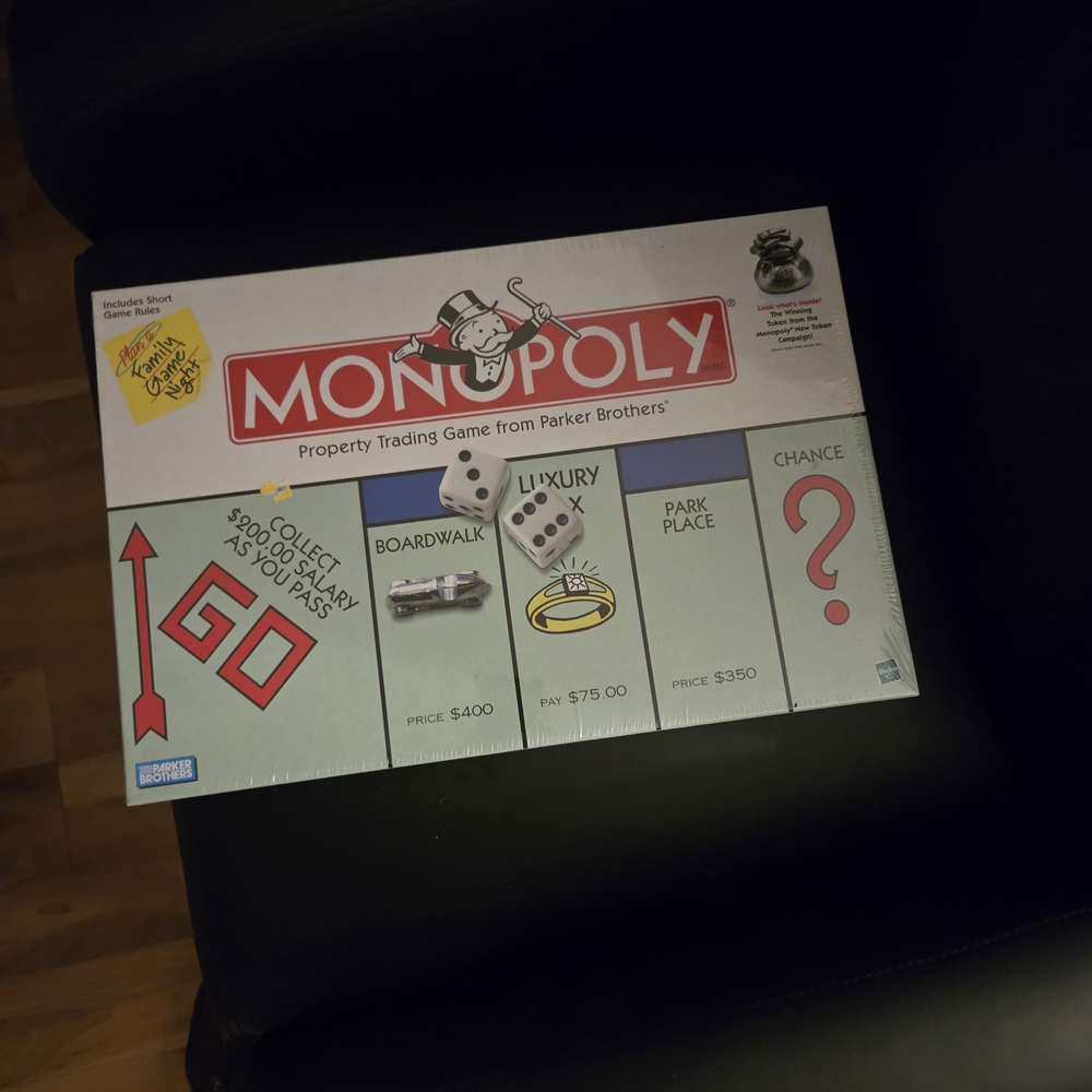 Monopoly Classic Board Game - Red and White Edition